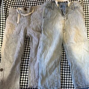 Baby Gap (3yrs) linen pants and jeans
